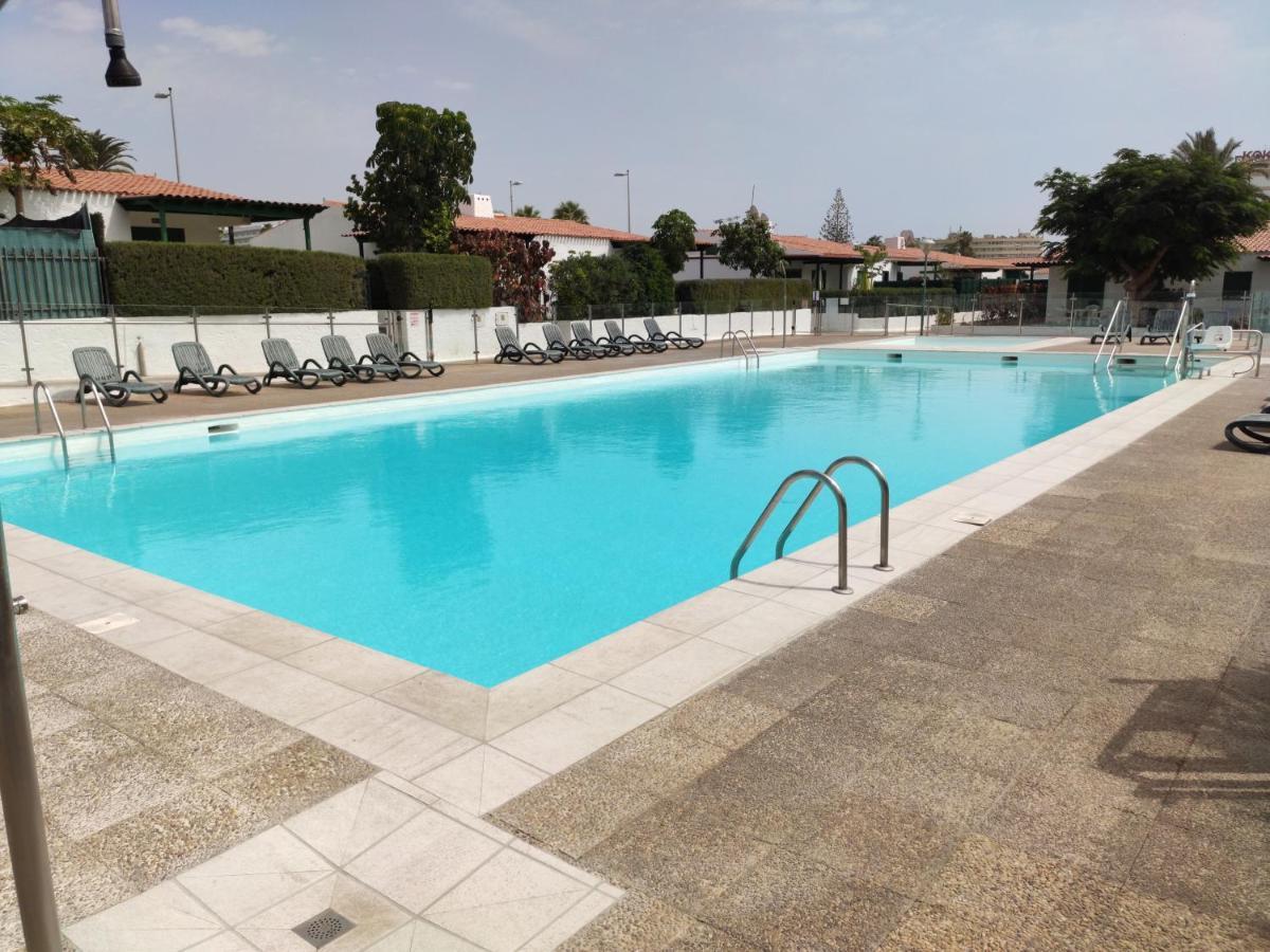 Renovated 2 Bedroom Bungalow In Playa Del Ingles Maspalomas  Bagian luar foto