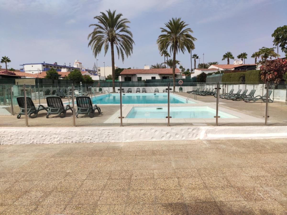 Renovated 2 Bedroom Bungalow In Playa Del Ingles Maspalomas  Bagian luar foto